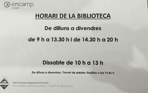 Galería de Biblioteca Comunal d'Encamp 2
