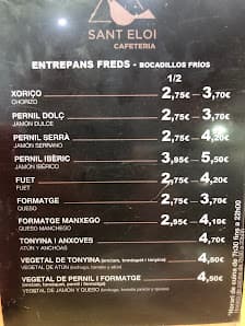 Galería de CAFETERIA SANT ELOI 2