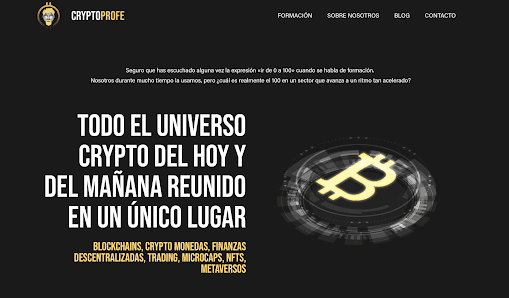 Imagen principal de CryptoProfe - Criptomonedas