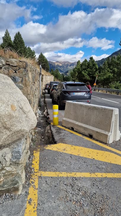Parking puente tibetano